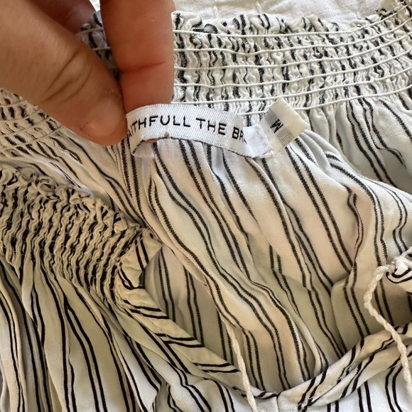 Women’s REVOLVE Faithful The Brand Summer Blouse Top Sz M WORN ONCE - Picture 8 of 11